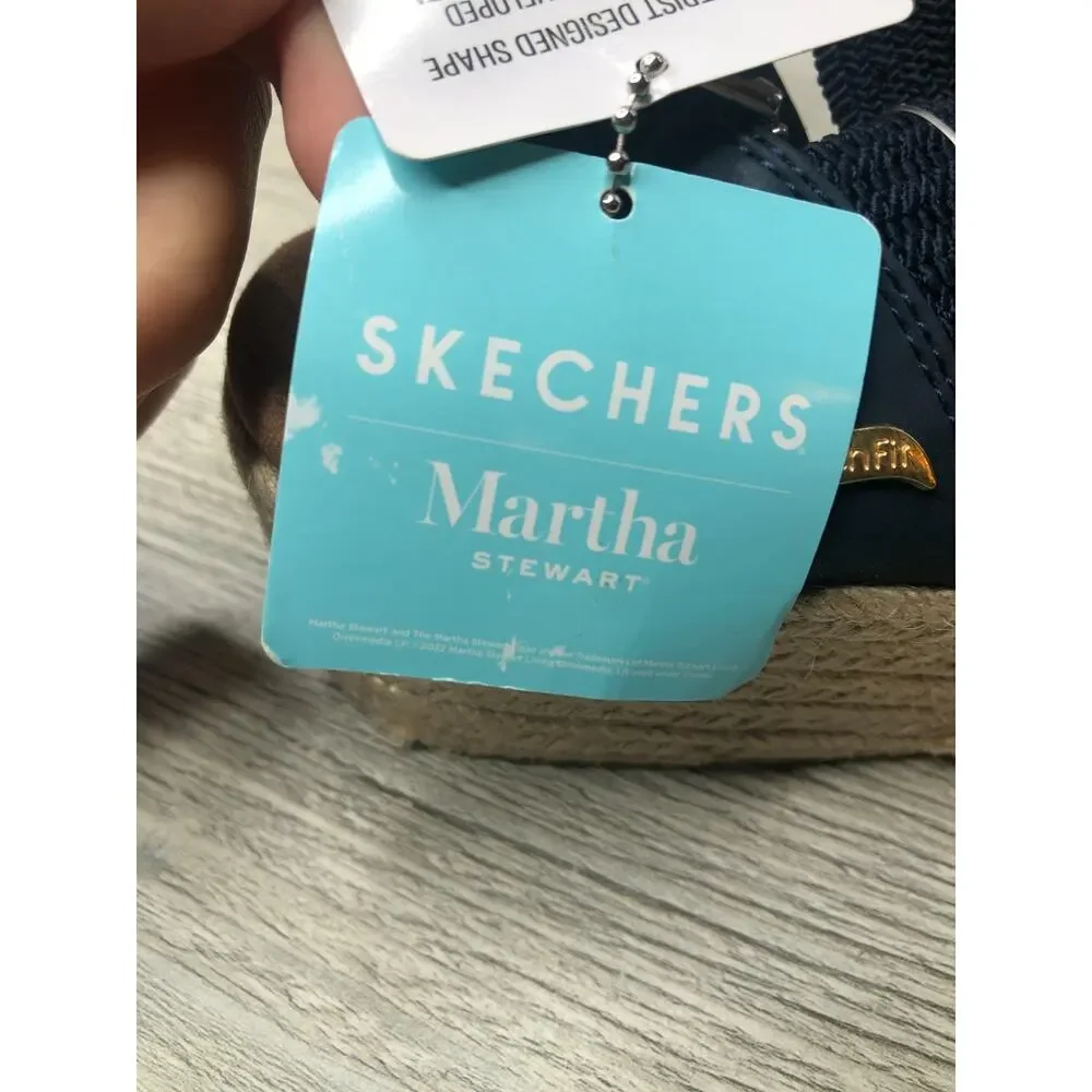 Skechers x Martha Stewart Arch Fit Beverlee Brentwood Wedge Sandal Women's 10